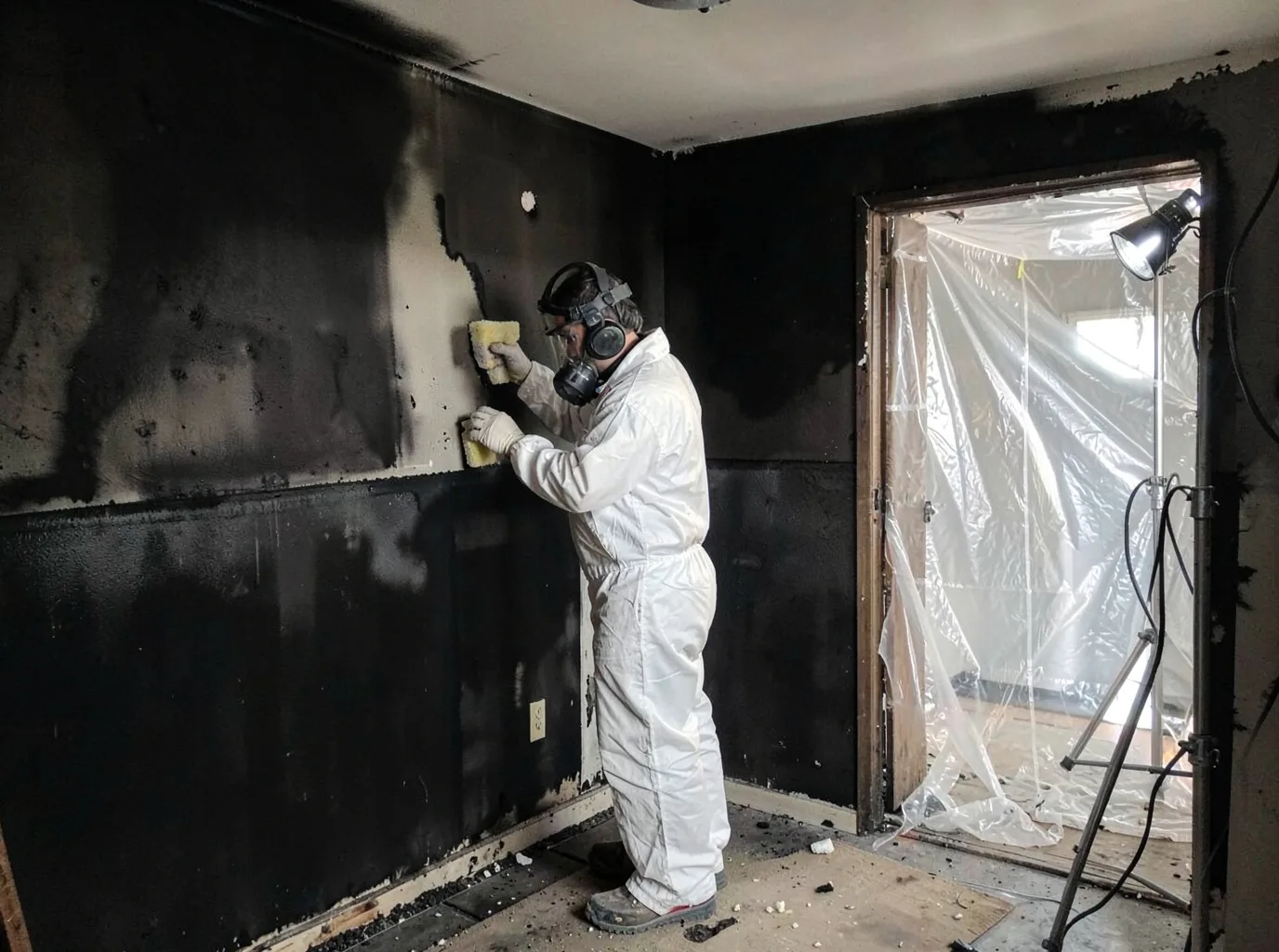 Fire Damage Restoration company in Sheridan, TX